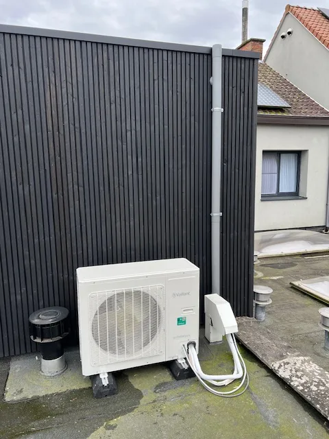 Vaillant warmtepomp te Brasschaat